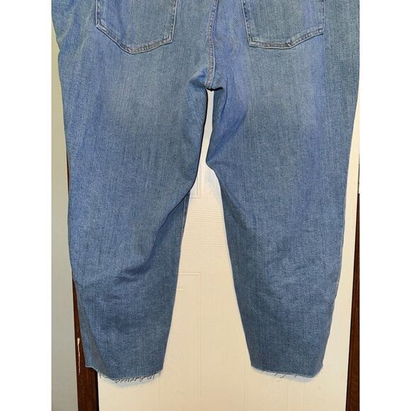 Old Navy High-Waisted Secret-Smooth Pockets O.G. Straight Ankle Jeans Size 26 - Picture 8 of 12